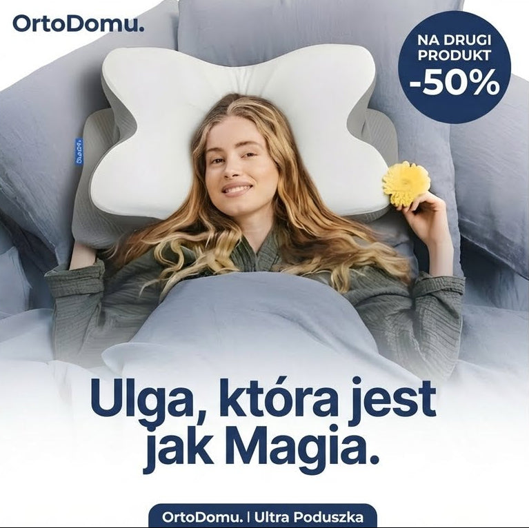 Poduszka Ortopedyczna Memory Foam – Dla Lepszego Snu OrtoDomu